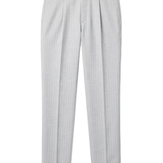 Pinstripe suit in virgin wool - MONTEZEMOLO