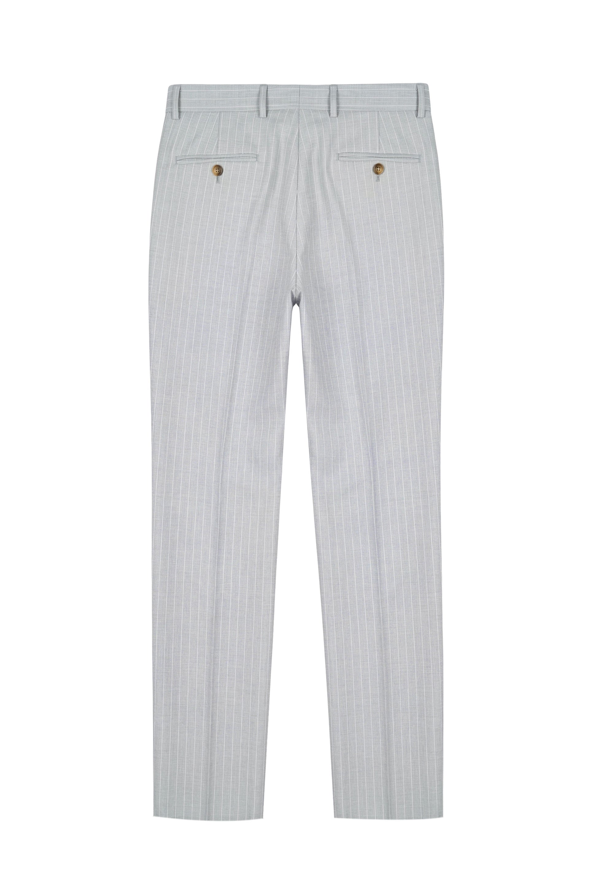 Pinstripe suit in virgin wool - MONTEZEMOLO