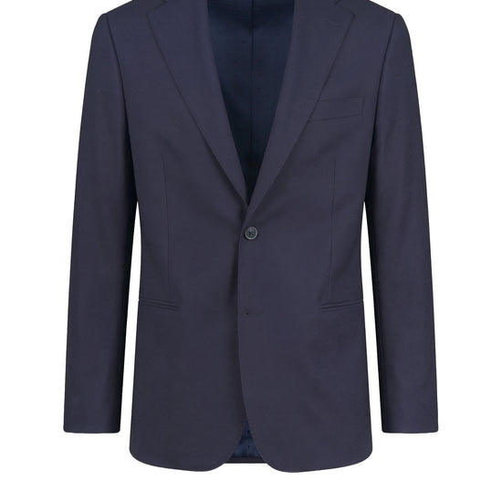 Single-breasted merino wool suit - MONTEZEMOLO