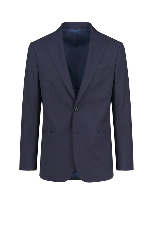 Single-breasted merino wool suit - MONTEZEMOLO