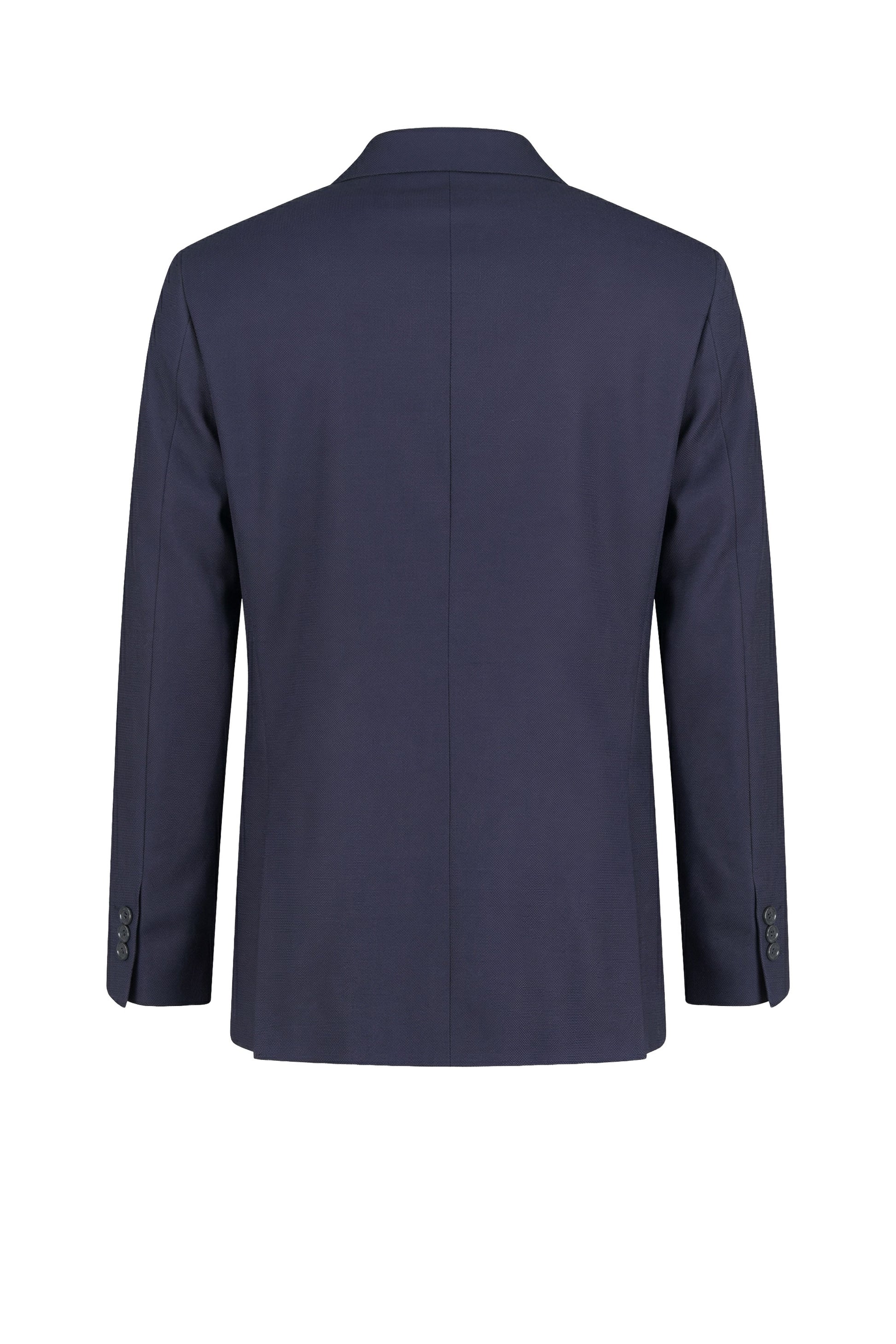 Single-breasted merino wool suit - MONTEZEMOLO