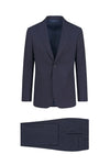 Single-breasted merino wool suit - MONTEZEMOLO