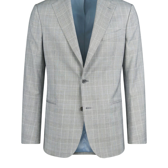 Fresco wool single-breasted suit - MONTEZEMOLO