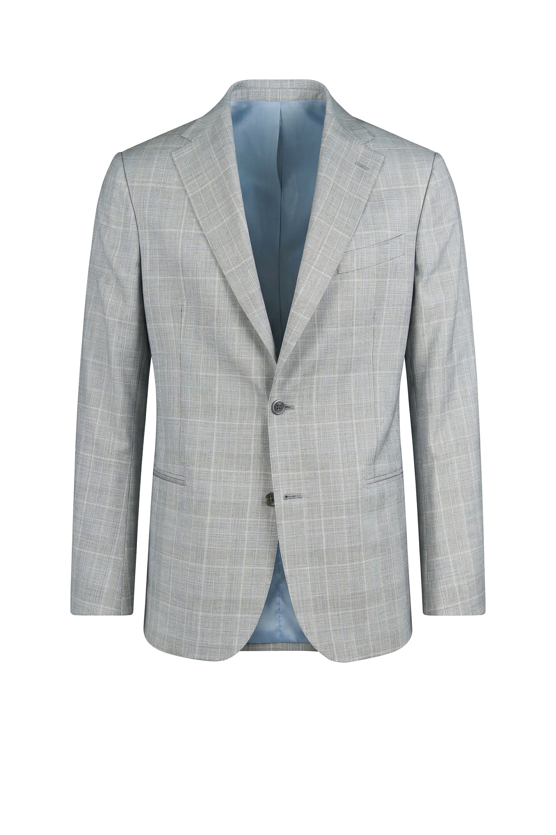 Fresco wool single-breasted suit - MONTEZEMOLO