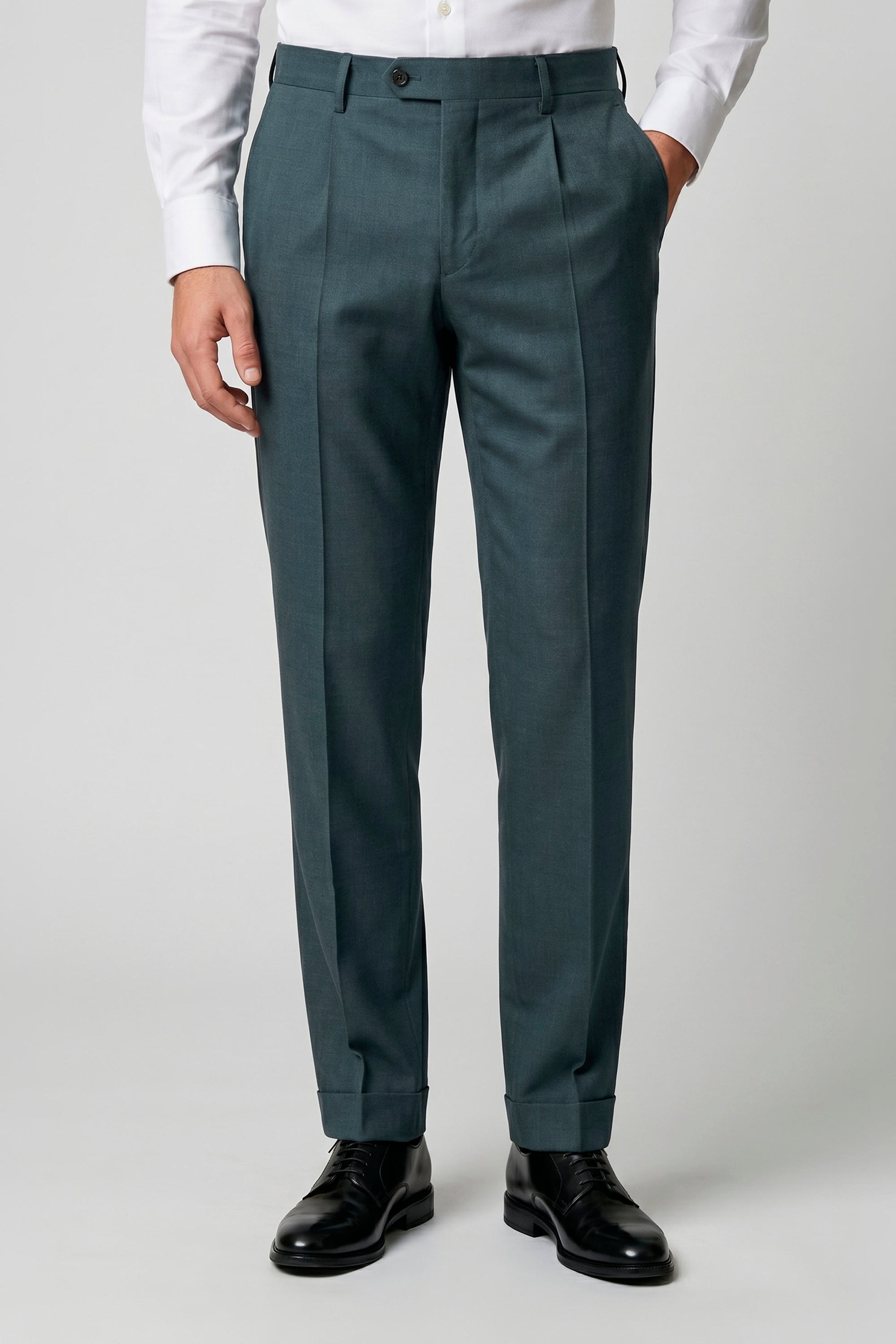 Super 150's merino wool suit - Loro Piana® fabrics - MONTEZEMOLO