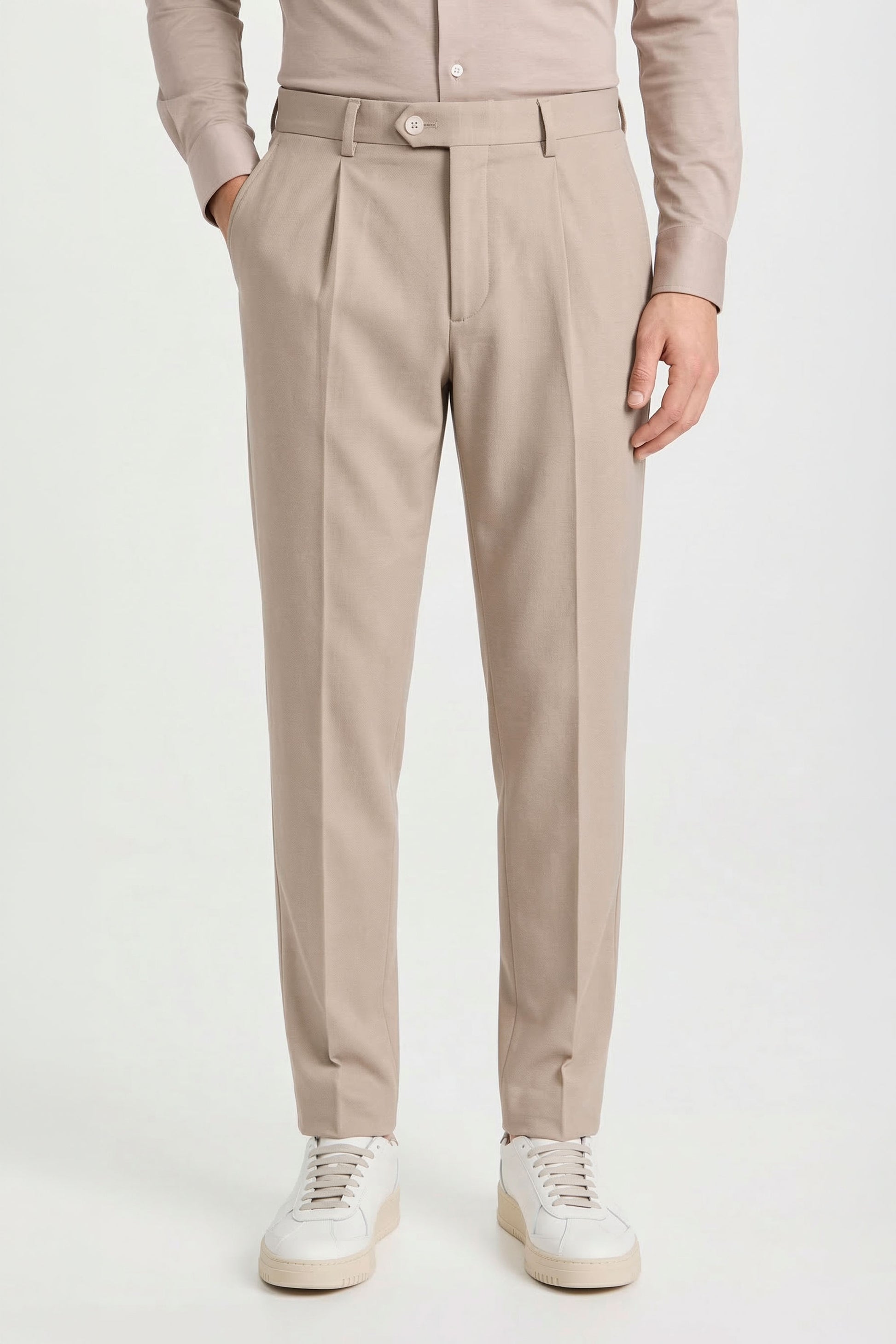 ZMART diagonal jersey trousers - MONTEZEMOLO