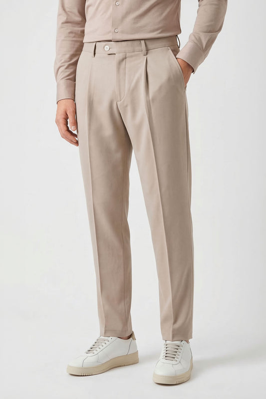 ZMART diagonal jersey trousers - MONTEZEMOLO