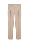 ZMART pinstripe jersey pleated trousers - MONTEZEMOLO