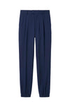 ZMART jersey trousers with pleat - MONTEZEMOLO