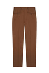 Bi-stretch wool tailored pleated trousers - MONTEZEMOLO