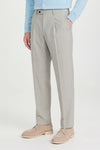 Bi-stretch wool tailored pleated trousers - MONTEZEMOLO