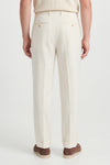 Fresco wool double pleats trousers - MONTEZEMOLO