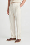 Fresco wool double pleats trousers - MONTEZEMOLO