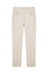 Fresco wool double pleats trousers - MONTEZEMOLO