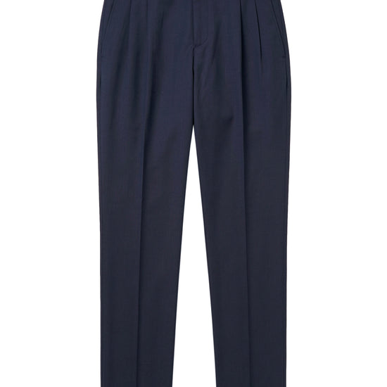 Fresco wool double pleats trousers - MONTEZEMOLO