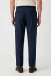 Fresco wool double pleats trousers - MONTEZEMOLO