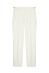 Double pleats Wide-fit fresco wool trousers - MONTEZEMOLO