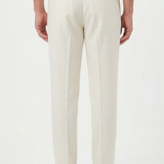 Double pleats Wide-fit fresco wool trousers - MONTEZEMOLO