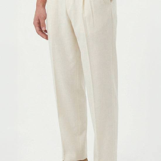 Double pleats Wide-fit fresco wool trousers - MONTEZEMOLO