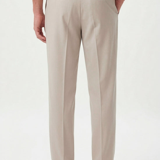 Double pleats Wide-fit fresco wool trousers - MONTEZEMOLO