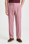 Double pleats Wide-fit fresco wool trousers - MONTEZEMOLO