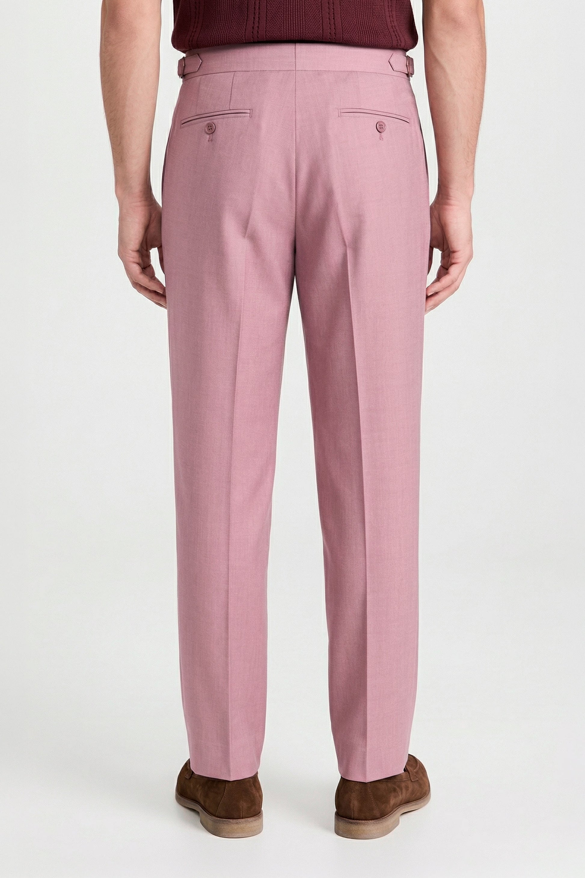 Double pleats Wide-fit fresco wool trousers - MONTEZEMOLO