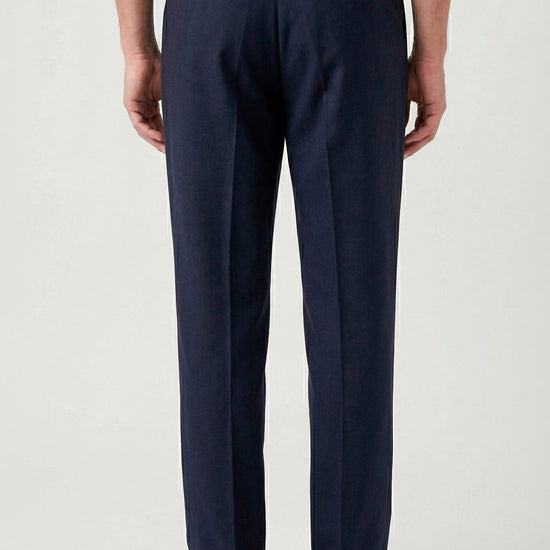 Double pleats Wide-fit fresco wool trousers - MONTEZEMOLO