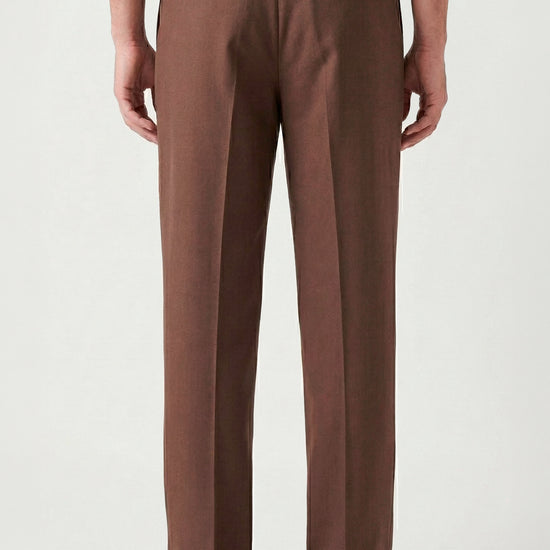 Double pleats Wide-fit fresco wool trousers - MONTEZEMOLO