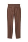 Double pleats Wide-fit fresco wool trousers - MONTEZEMOLO