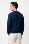 Organic cotton crewneck sweater - MONTEZEMOLO