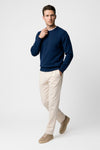 Organic cotton crewneck sweater - MONTEZEMOLO