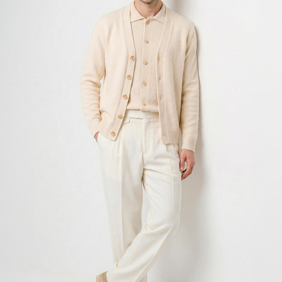 Bouclé cotton cardigan - MONTEZEMOLO