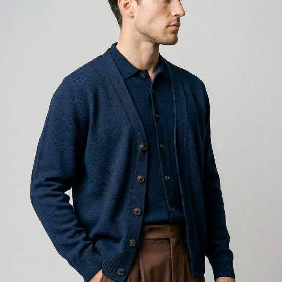 Bouclé cotton cardigan - MONTEZEMOLO