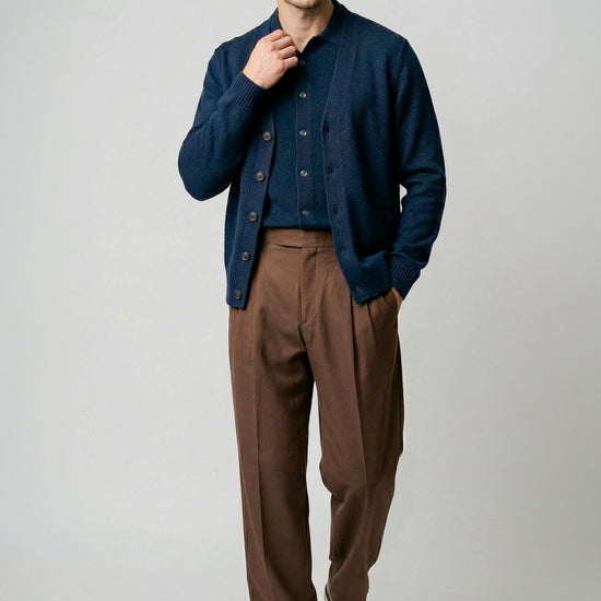 Bouclé cotton cardigan - MONTEZEMOLO