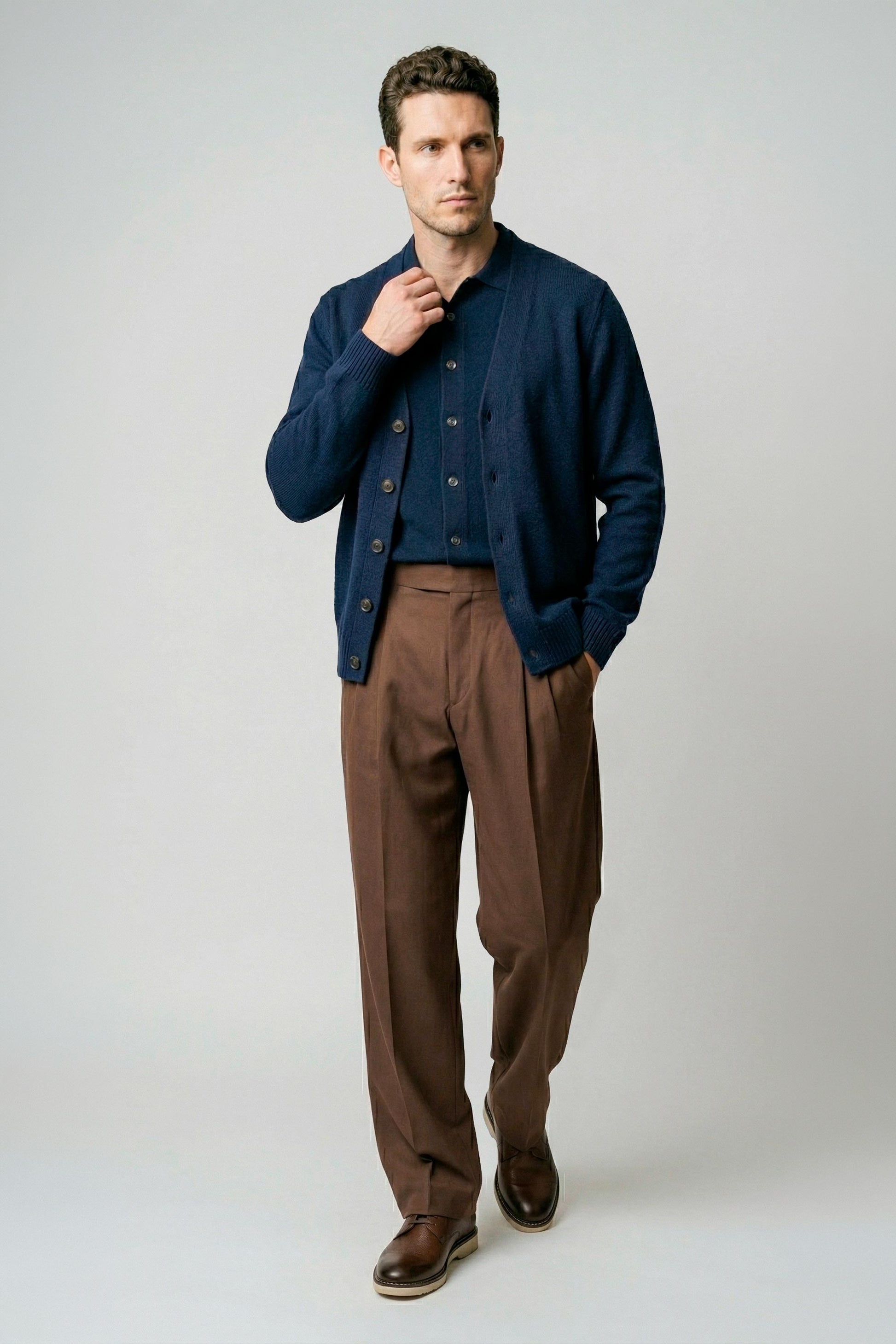 Bouclé cotton cardigan - MONTEZEMOLO