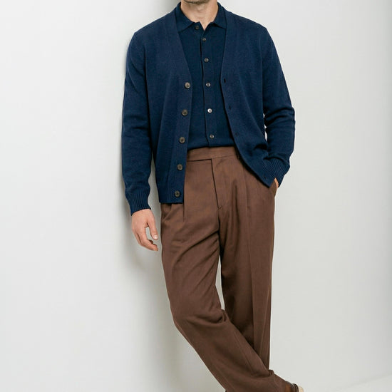 Bouclé cotton cardigan - MONTEZEMOLO