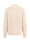 Shawl collar organic cotton rib cardigan - MONTEZEMOLO