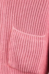 Shawl collar organic cotton rib cardigan - MONTEZEMOLO
