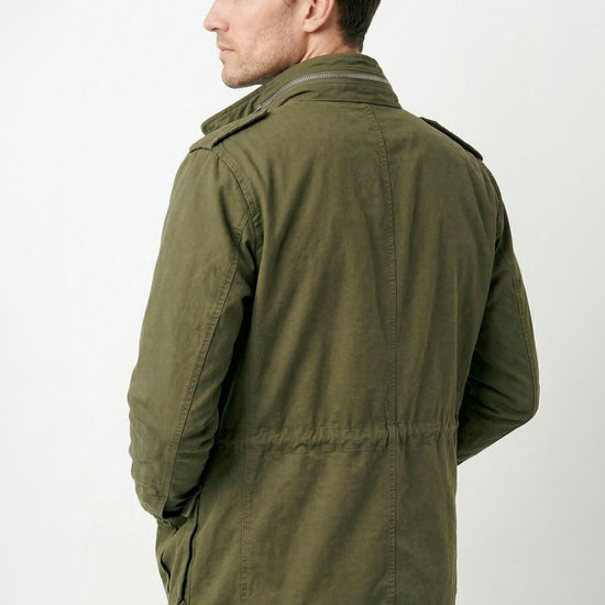 Stretch cotton field jacket - MONTEZEMOLO