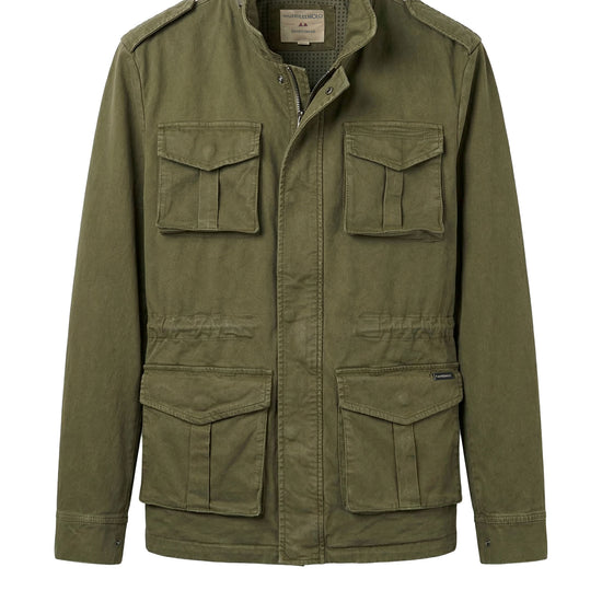 Stretch cotton field jacket - MONTEZEMOLO