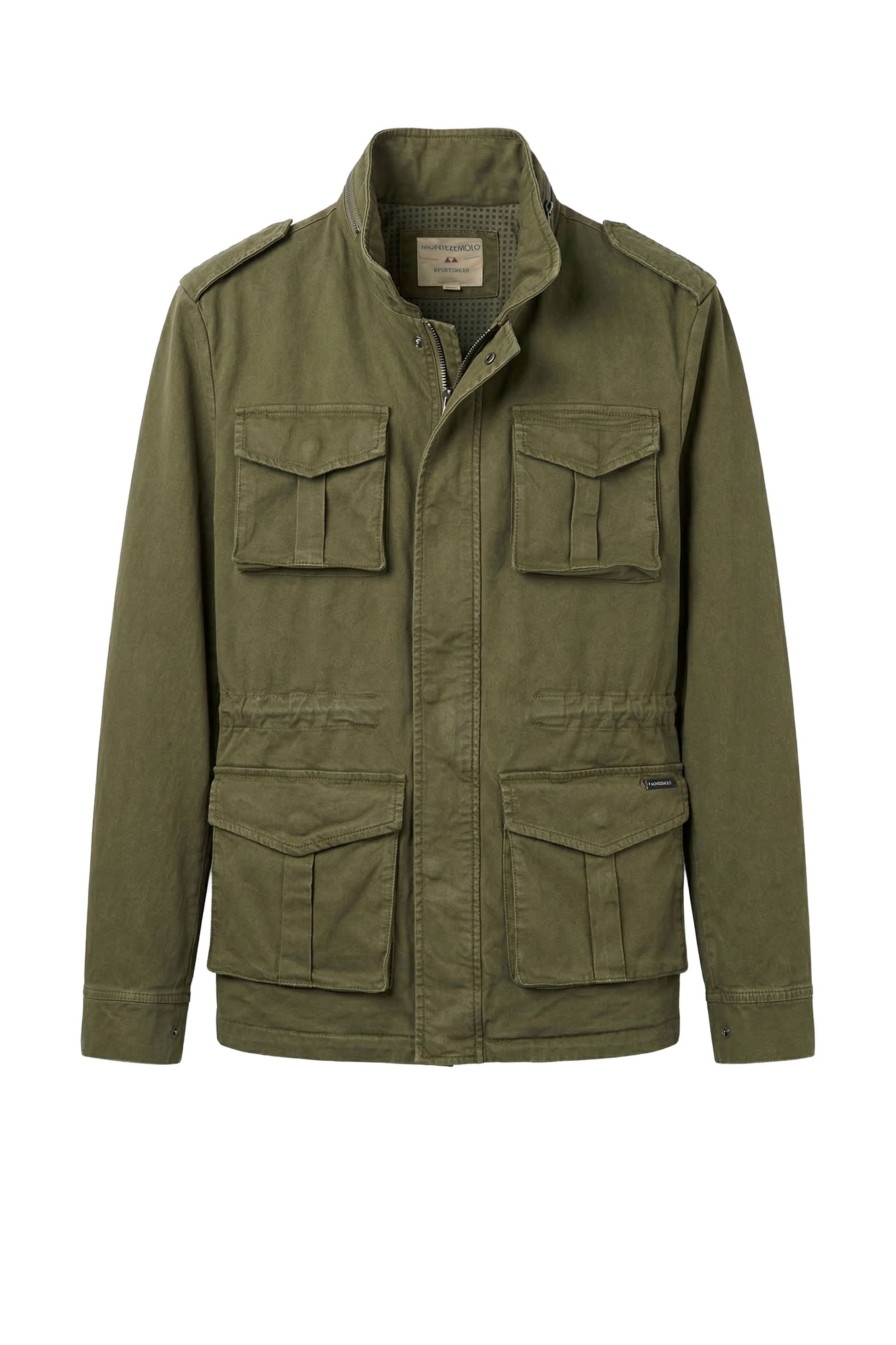Stretch cotton field jacket - MONTEZEMOLO
