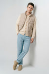 Suede vest with silver-plated buttons - MONTEZEMOLO