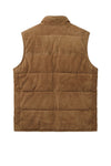 Suede vest with silver-plated buttons - MONTEZEMOLO