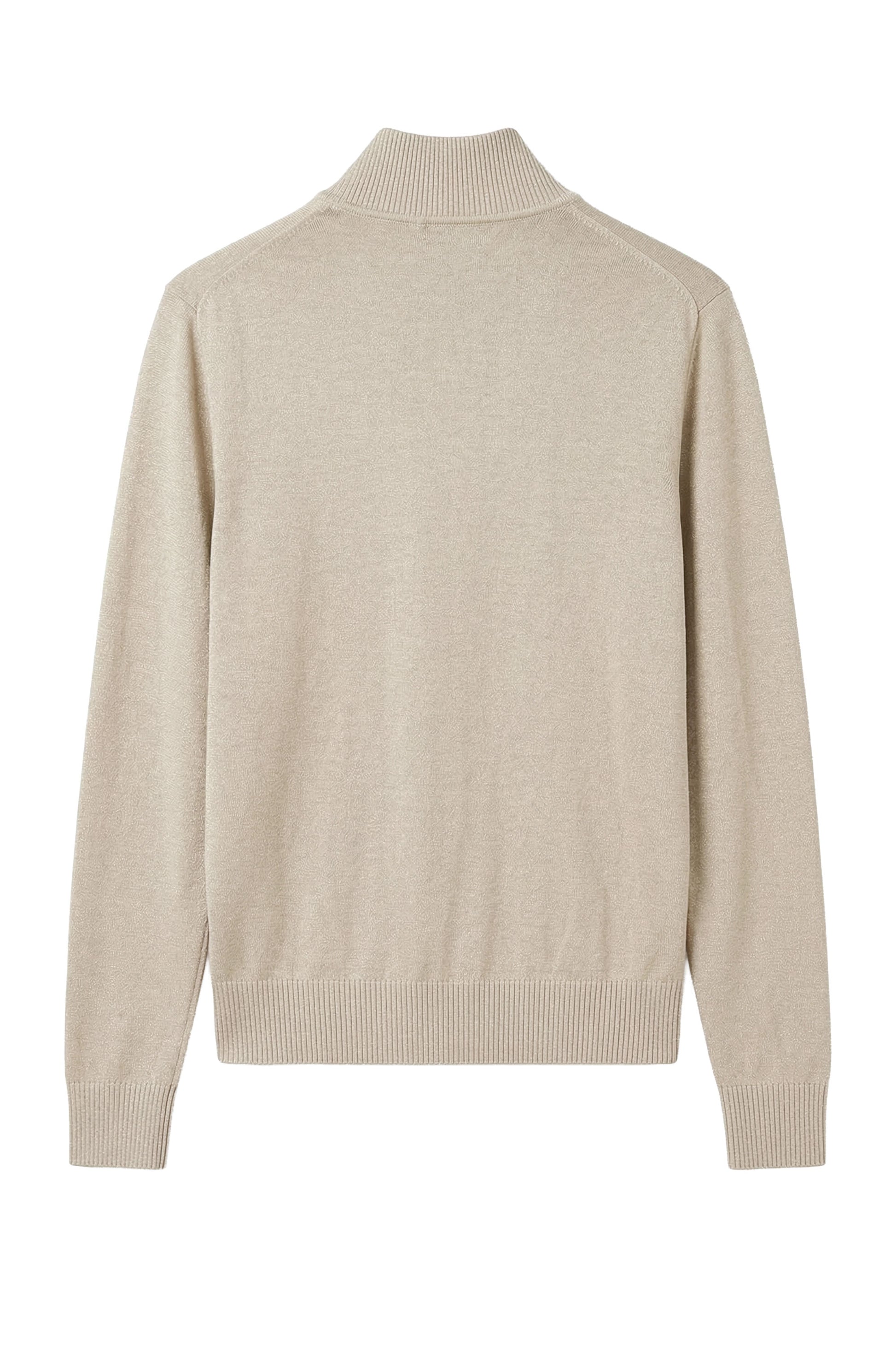 Cardigan jacket with suede front - MONTEZEMOLO