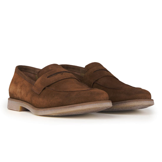 Suede Penny Loafer - MONTEZEMOLO