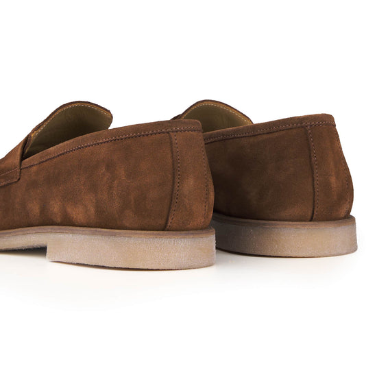 Suede Penny Loafer - MONTEZEMOLO