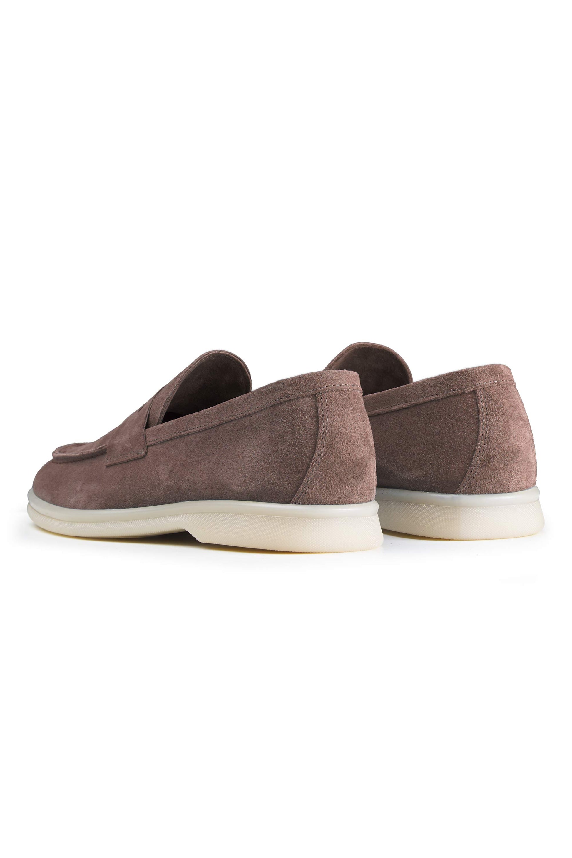 Suede penny loafer with rubber sole - MONTEZEMOLO
