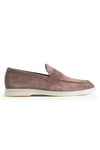Suede penny loafer with rubber sole - MONTEZEMOLO