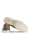 Suede penny loafer with rubber sole - MONTEZEMOLO
