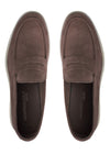 Suede penny loafer with rubber sole - MONTEZEMOLO